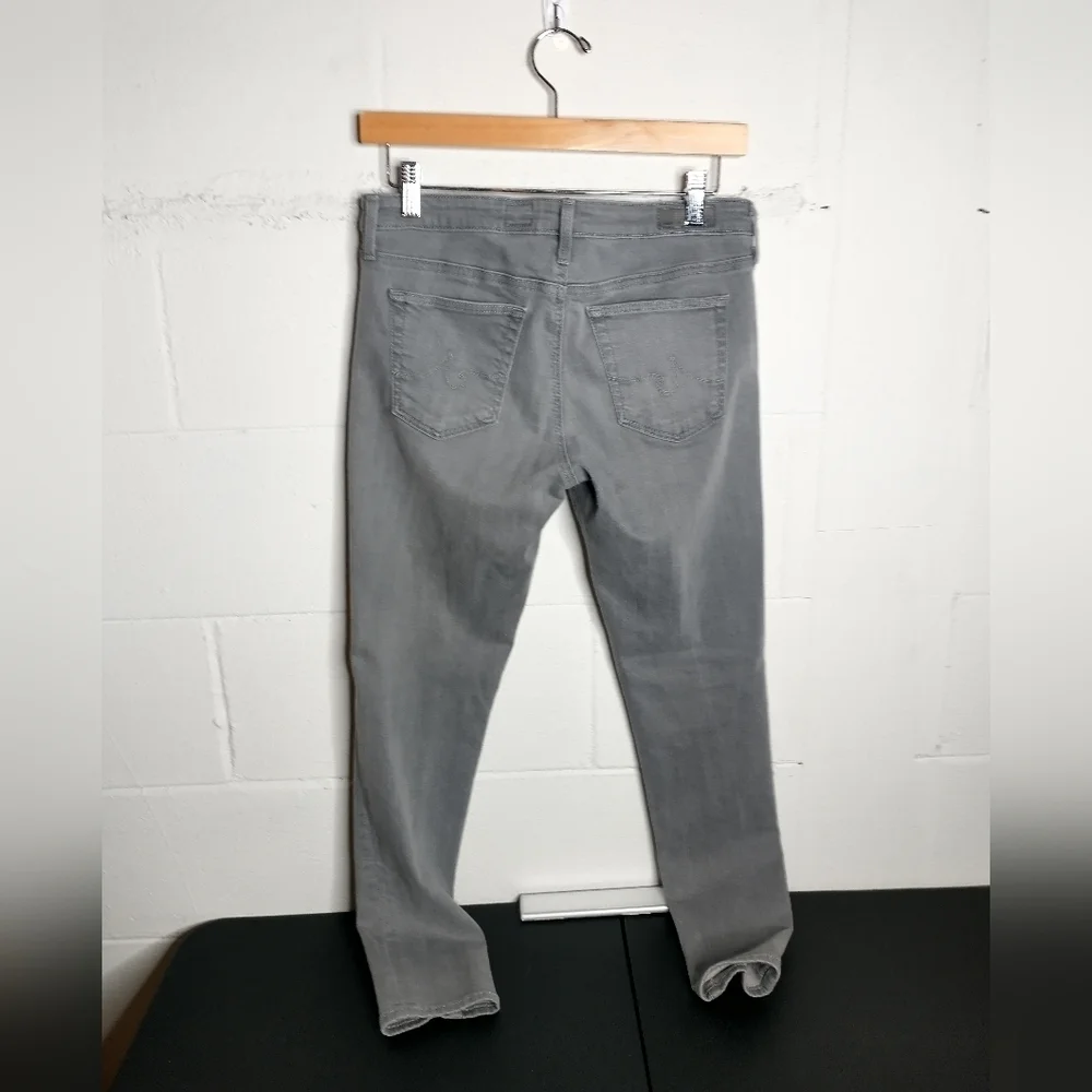 AG Adriano Goldschmied The Legging Ankle Jean, gray, size 29R